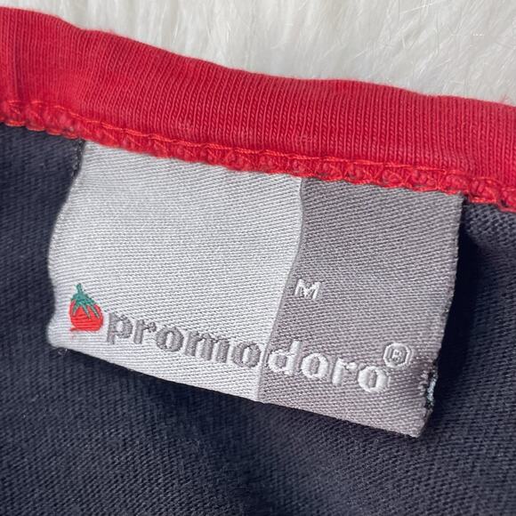 Y2K Promodoro Ballroom Hamburg Raglan T-Shirt M Punk Rock Aesthetic Germany VTG - Picture 4 of 6